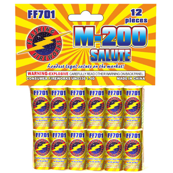 M-200 Salute by Flashing Fireworks