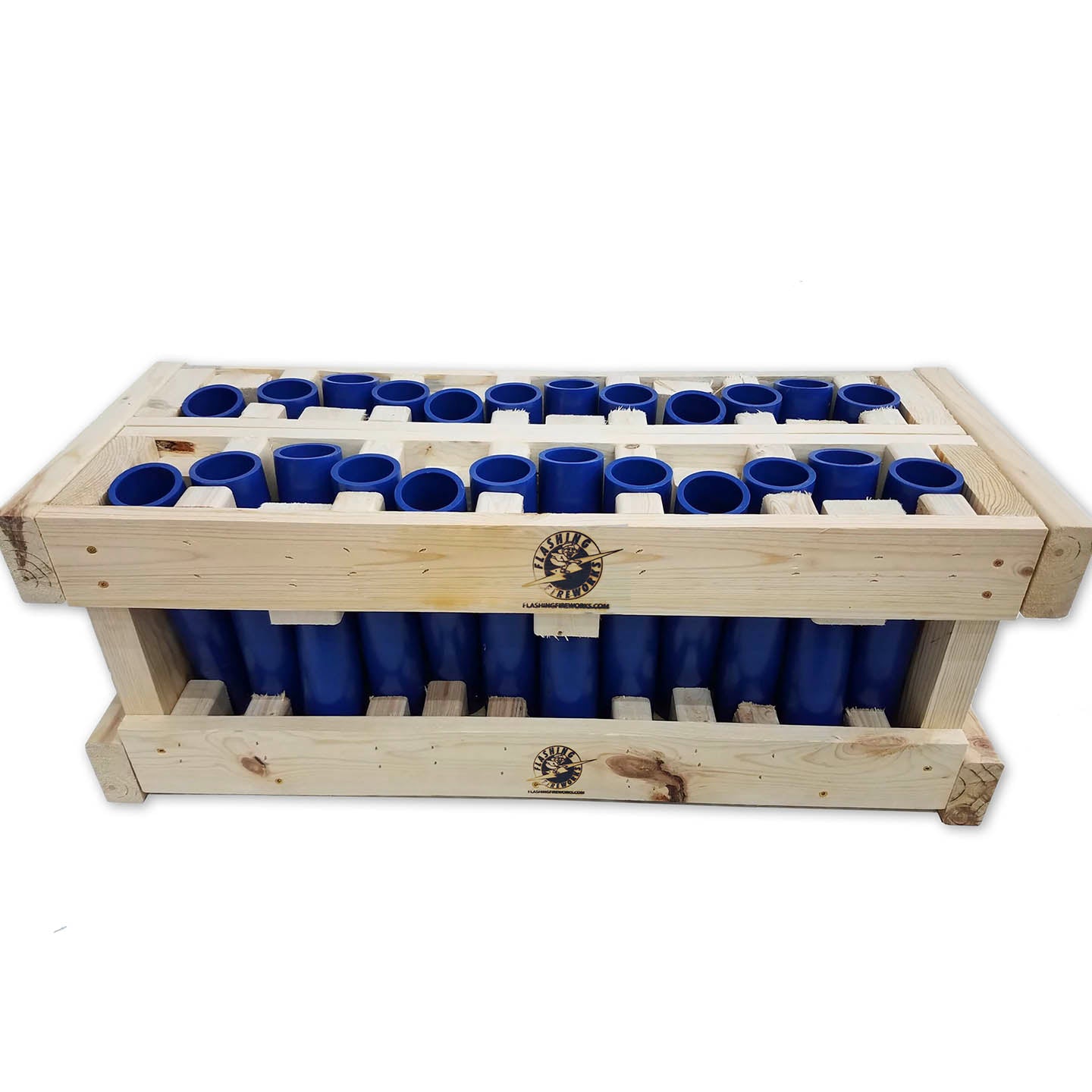24-Tube Serpent Shooter Rack — Wild Willys Fireworks
