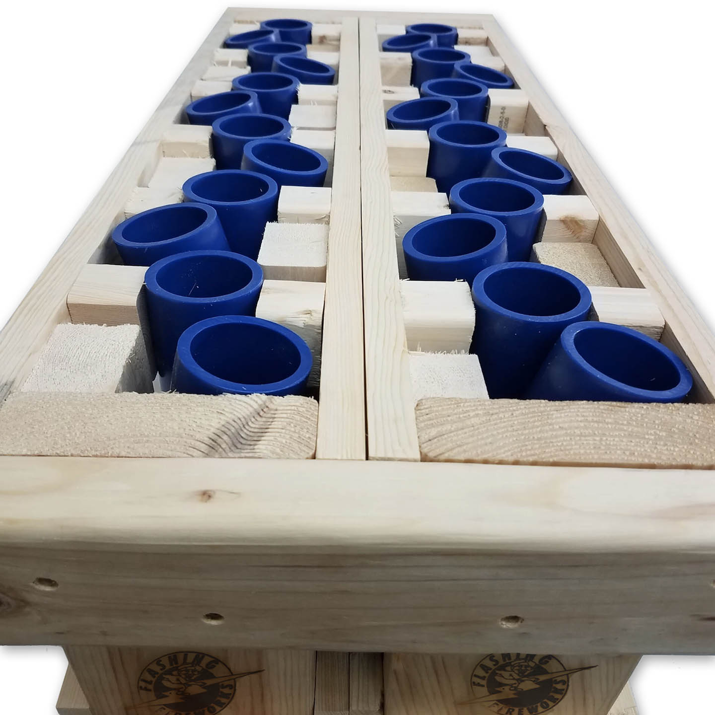 24-Tube Serpent Shooter Rack — Wild Willys Fireworks