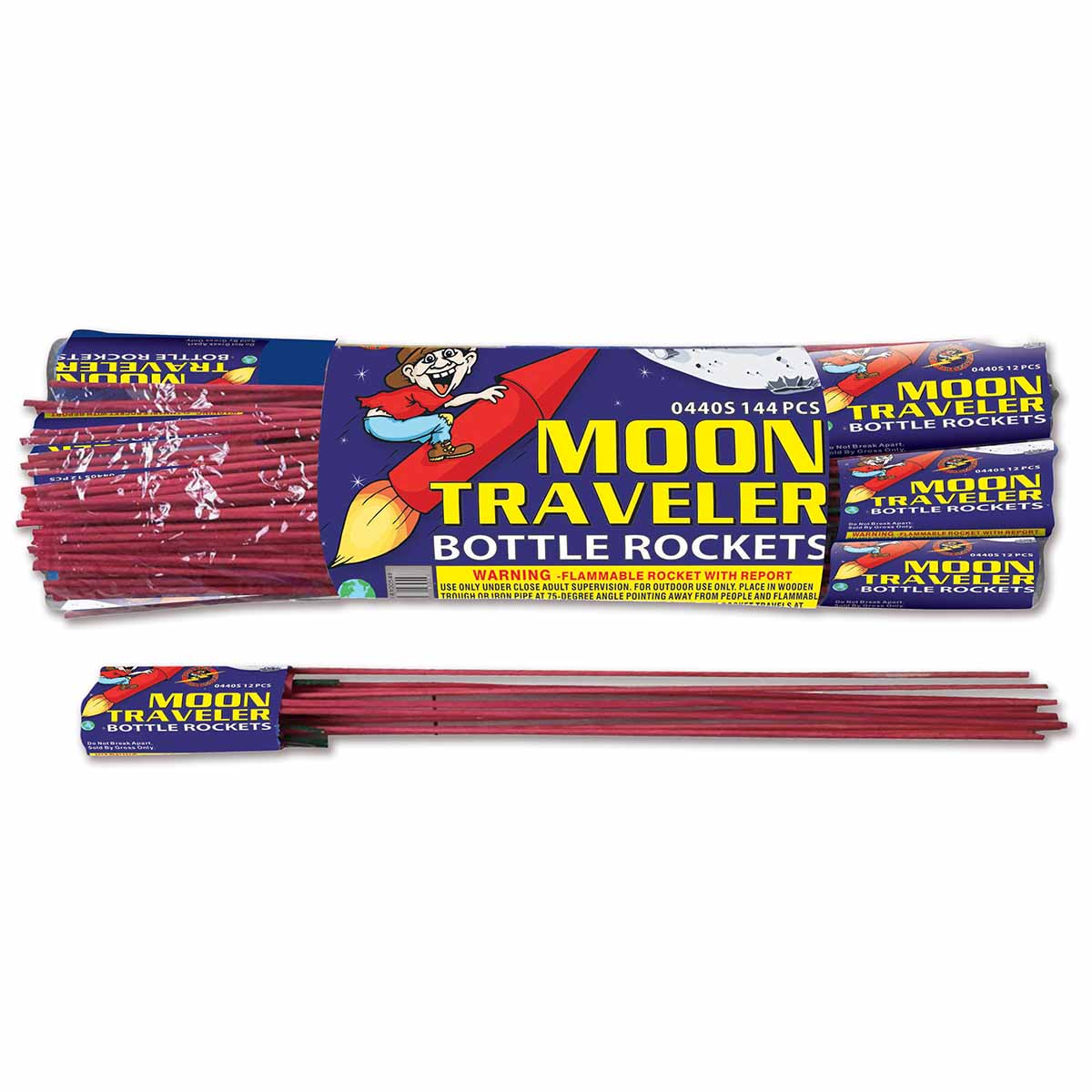 Moon Traveler Bottle Rocket