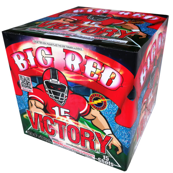 Big Red Victory by Flashing Fireworks