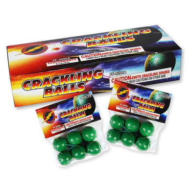 Crackling Balls by Flashing Fireworks