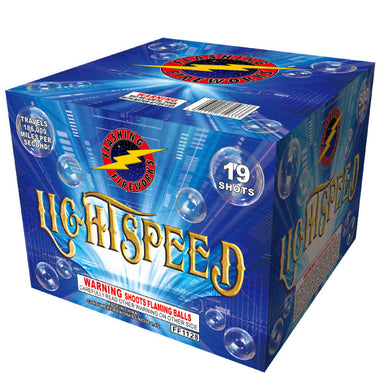Light Speed by Flashing Fireworks