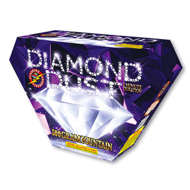 Diamond Dust 500 gram Fountain by Flashing Fireworks