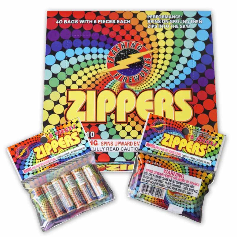 Zippers by Flashing Fireworks