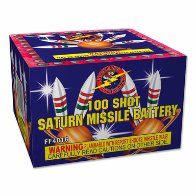 100 Shot Saturn Missile by Flashing Fireworks