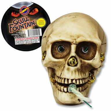 Skull Fountain by Flashing Fireworks