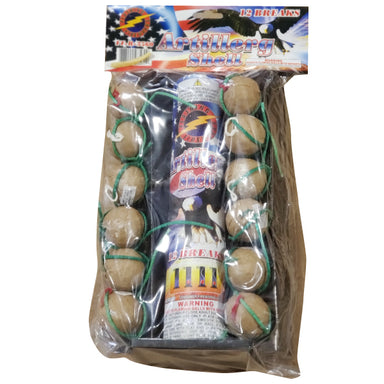 Festival Balls Artillery Shells 12 Pack by Flashing Fireworks