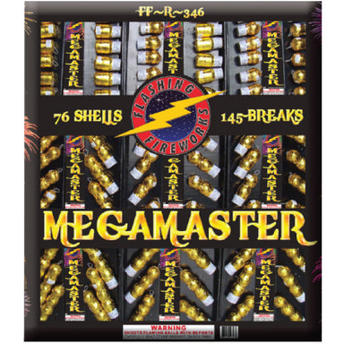 Megamaster Artillery Assortment by Flashing Fireworks