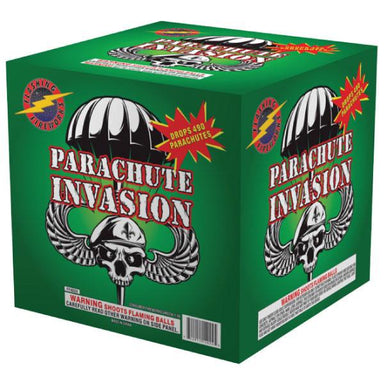 Parachute Invasion - 490 Parachutes by Flashing Fireworks