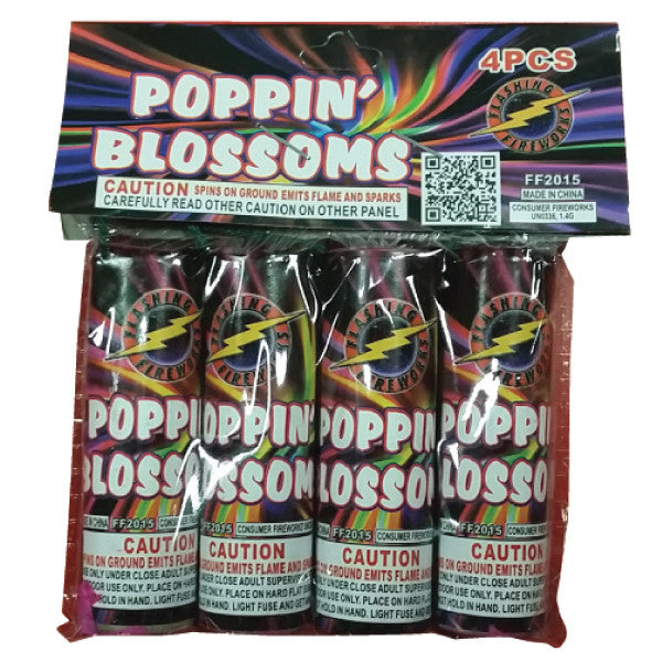 Poppin' Blossoms by Flashing Fireworks 