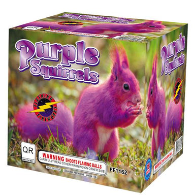 Purple Squirrels by Flashing Fireworks