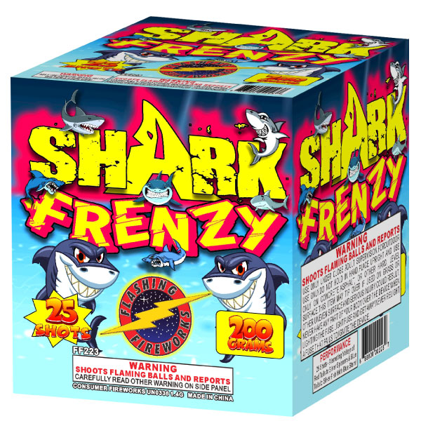 Shark Frenzy by Flashing Fireworks