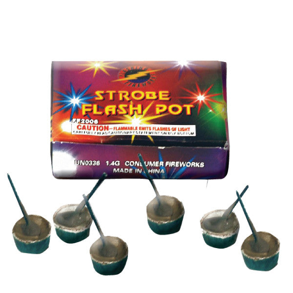 Strobe Flash Pot by Flashing Fireworks