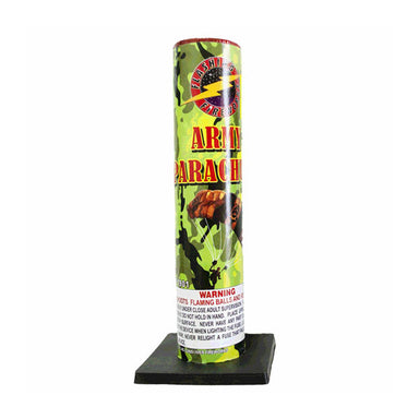 Army Parachute by Flashing Fireworks