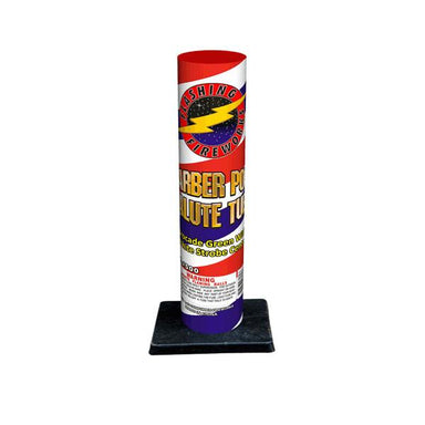 Barber Pole Salute Tube by Flashing Fireworks