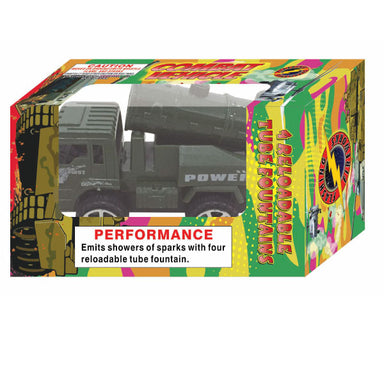 Combat Vehicle Novelty by Flashing Fireworks