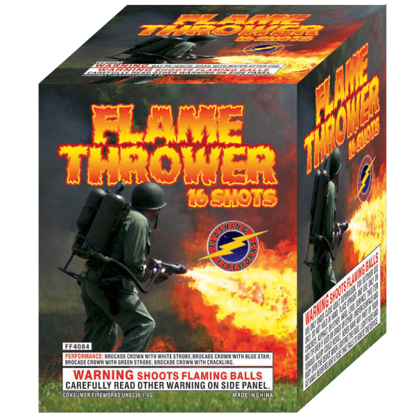 Flame Thrower by Flashing Fireworks 