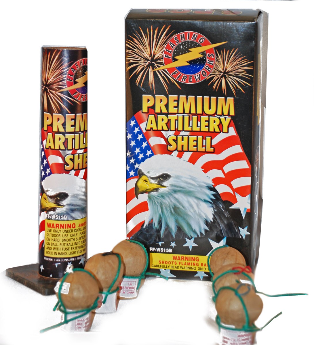 Premium Artillery Shell — Wild Willys Fireworks