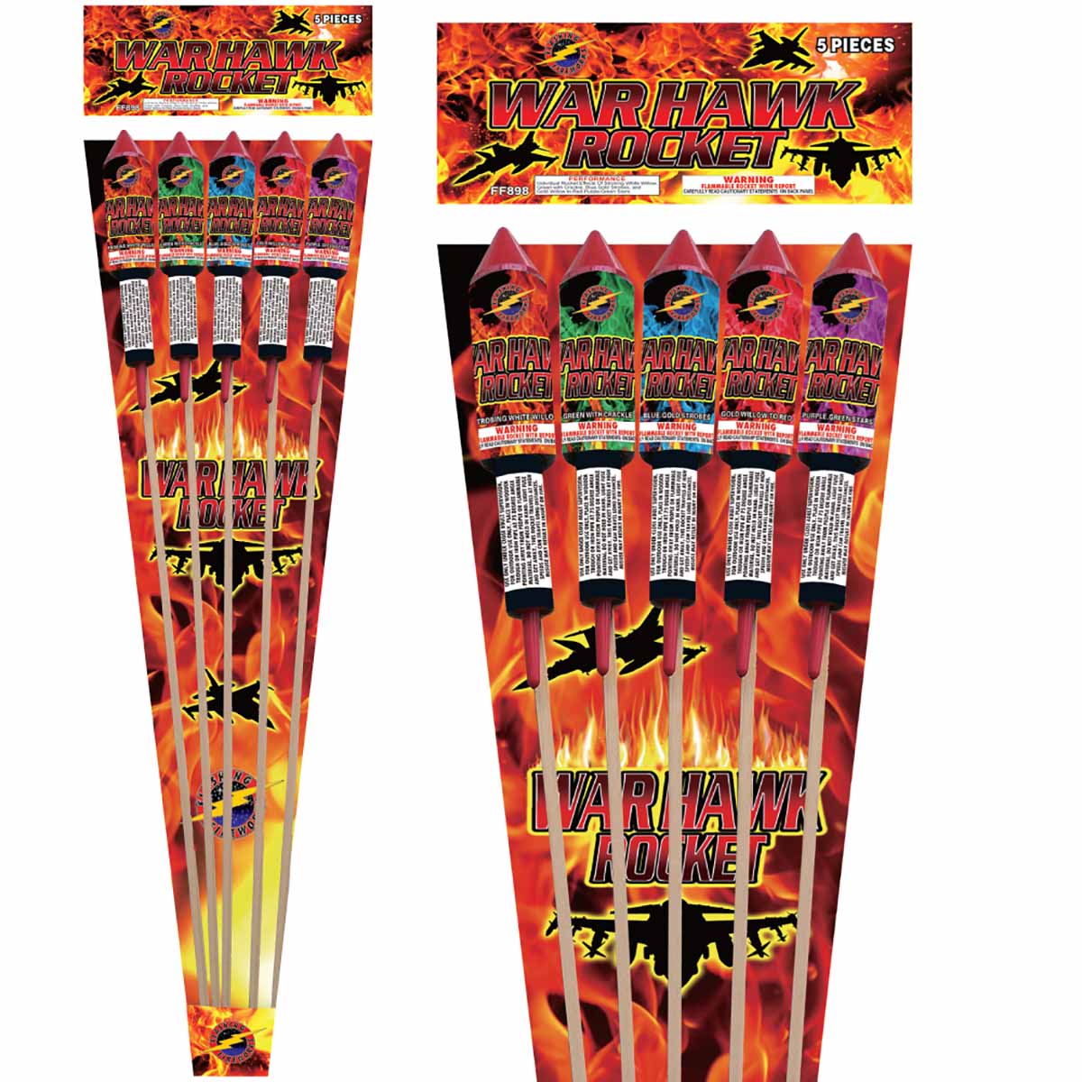 War Hawk Rocket — Wild Willys Fireworks
